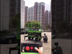 Manual Pushing Scissor Lift Mobile Scissor Lift