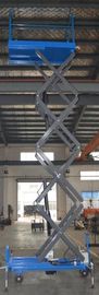 4.5m Platform Height 500Kg Loading Capacity Hydraulic mobile Scissor Lift