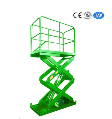 8M Lifting Height Customized Stationary Scissor Lift Platforms 4000Kg Loading Capacity