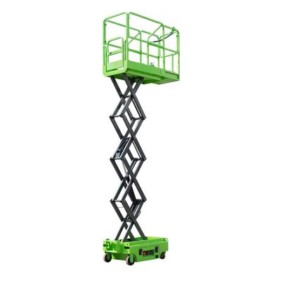 Semi Electric Mobile Mini Scissor Lift 3.9 Meters Height For Warehouse