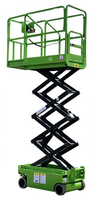 MX390S 240kg Load Self Propelled Mini Scissor Lift Hydraulic Turning Wheel