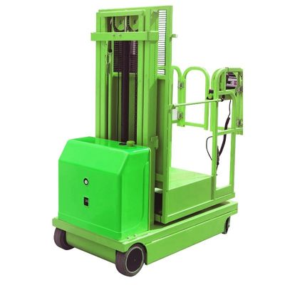 Electric Order Picker Warehouse Picking Up Equipment
