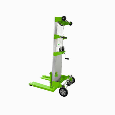 Manual Material Lift Portable Hand Winch Lifter Stacker Manual Lift