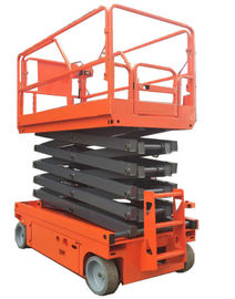 Electric hydraulic lift platform with extension table 10m self propelled scissor lift 320kg