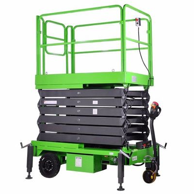 7.5 Meters Light Duty Hydraulic Mobile Scissor Lift with Motorized Device