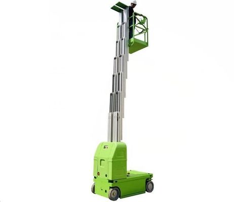 Working Height 11m Aerial Work Platform, Self propelled Vetical Lift