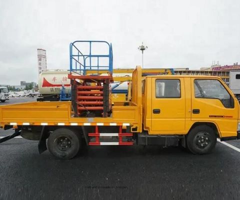 11m Lifting Height 500Kg Loading Capacity Truck Mounted Scissor Lift with CE