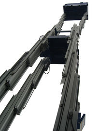 Blue 2.20Kw Elevated Work Platform Insulative for Restaurant , Railway Stations
