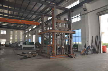 Save Space 4M Lifting Height 2000Kg Loading Capacity Guide Rail Elevator for Steel Structure Workshop