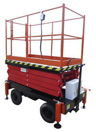300Kg Loading Capacity Hydraulic Mobile Scissor Lift with 6 Meters Platform Height
