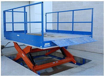 6T Hydraulic Cargo Lift Table For Lifting 1.85m With 0.5 Minimum Height