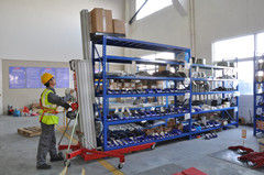 Compact / Portable Manual Material Lift with Manual One Speed Winch