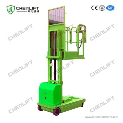 Electric Aerial Mobile Order Picker 300kg Self - Propelled Powered