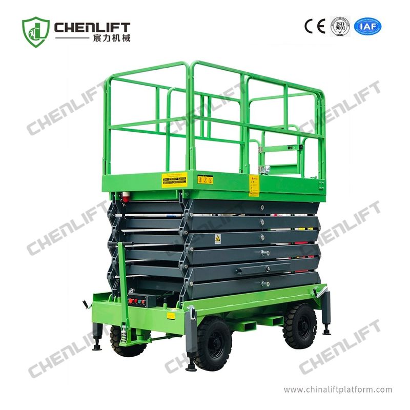 CE Certified 12 Meters High Mobile Lift Platform Big Loading Capacity