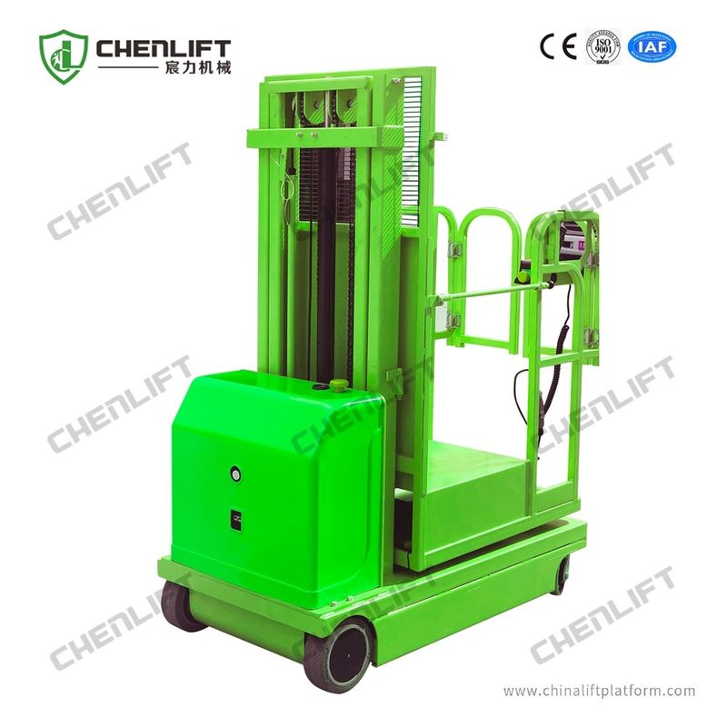 Electric Aerial Mobile Order Picker 300kg Self - Propelled Powered