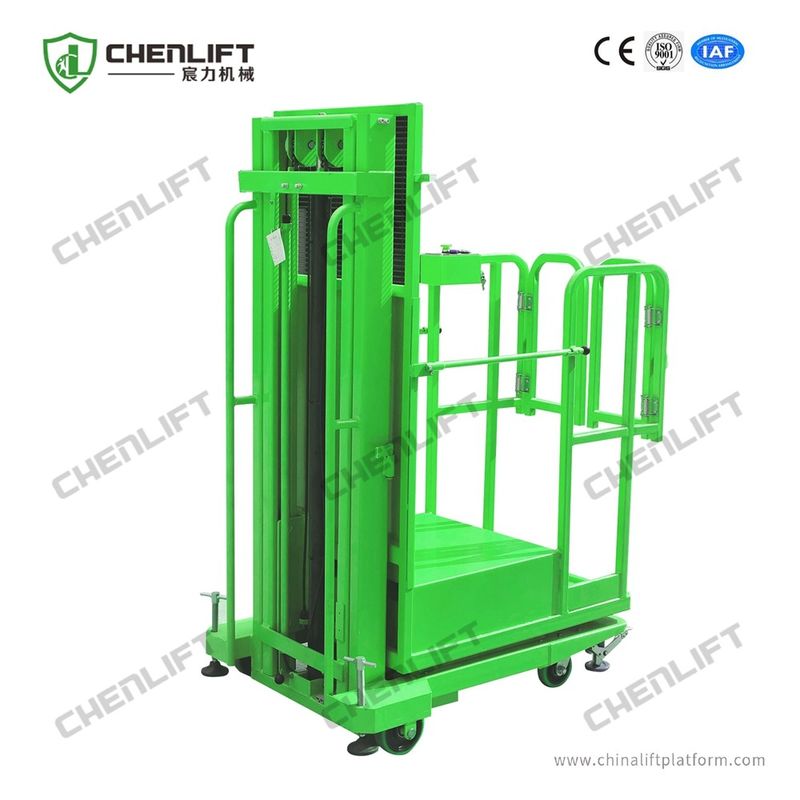 200kg Semi - Electric Aerial Stand Up Order Picker 2.7m 3.3m 4.0m 4.5m