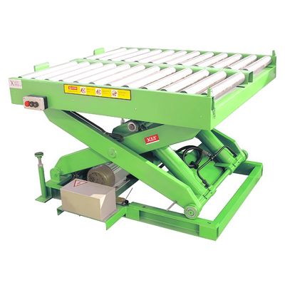Heavy-Duty Industrial Single Scissor Lift solusi angkat yang solid dan tahan lama